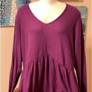 Plus Size Purple Top Size 22/25